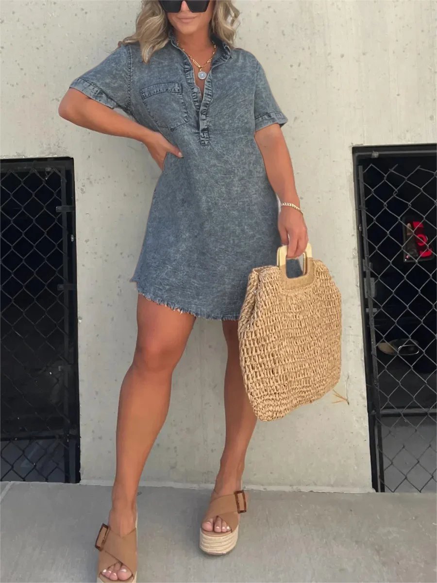 Denim Chic Dress