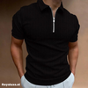 Striped Zip-up Polo | 1+1 GRATIS!